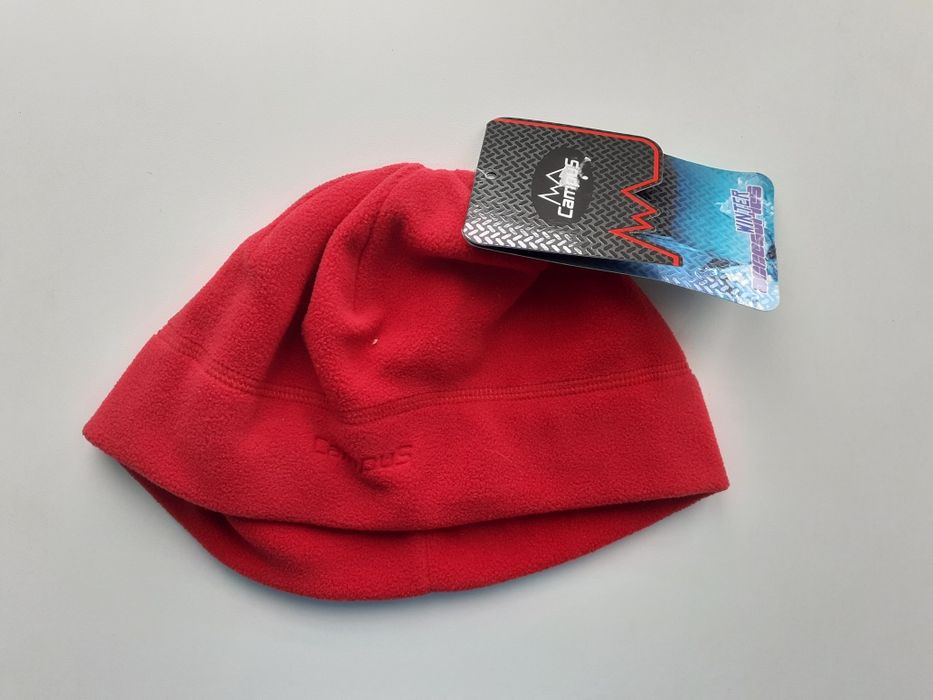 Sportowa czapka zimowa CAMPUS nowa czerwona