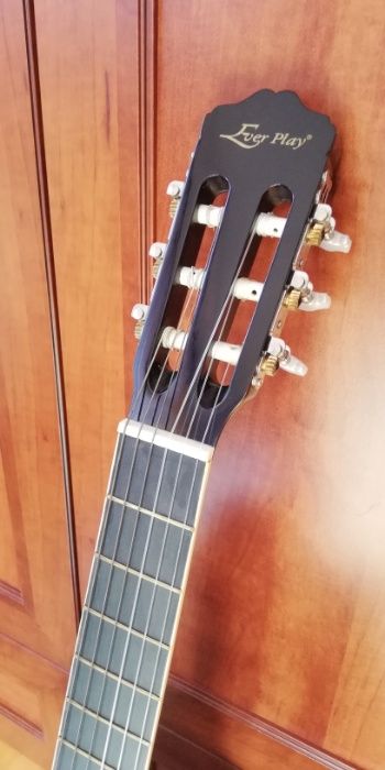 Gitara elektrycznoklasyczna Ever Play EP-90 CEQ BK