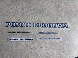 Logo termiczne naprasowywanka POMOC DROGOWA