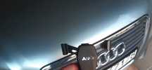 Uchwyt na telefon czarny AUDI