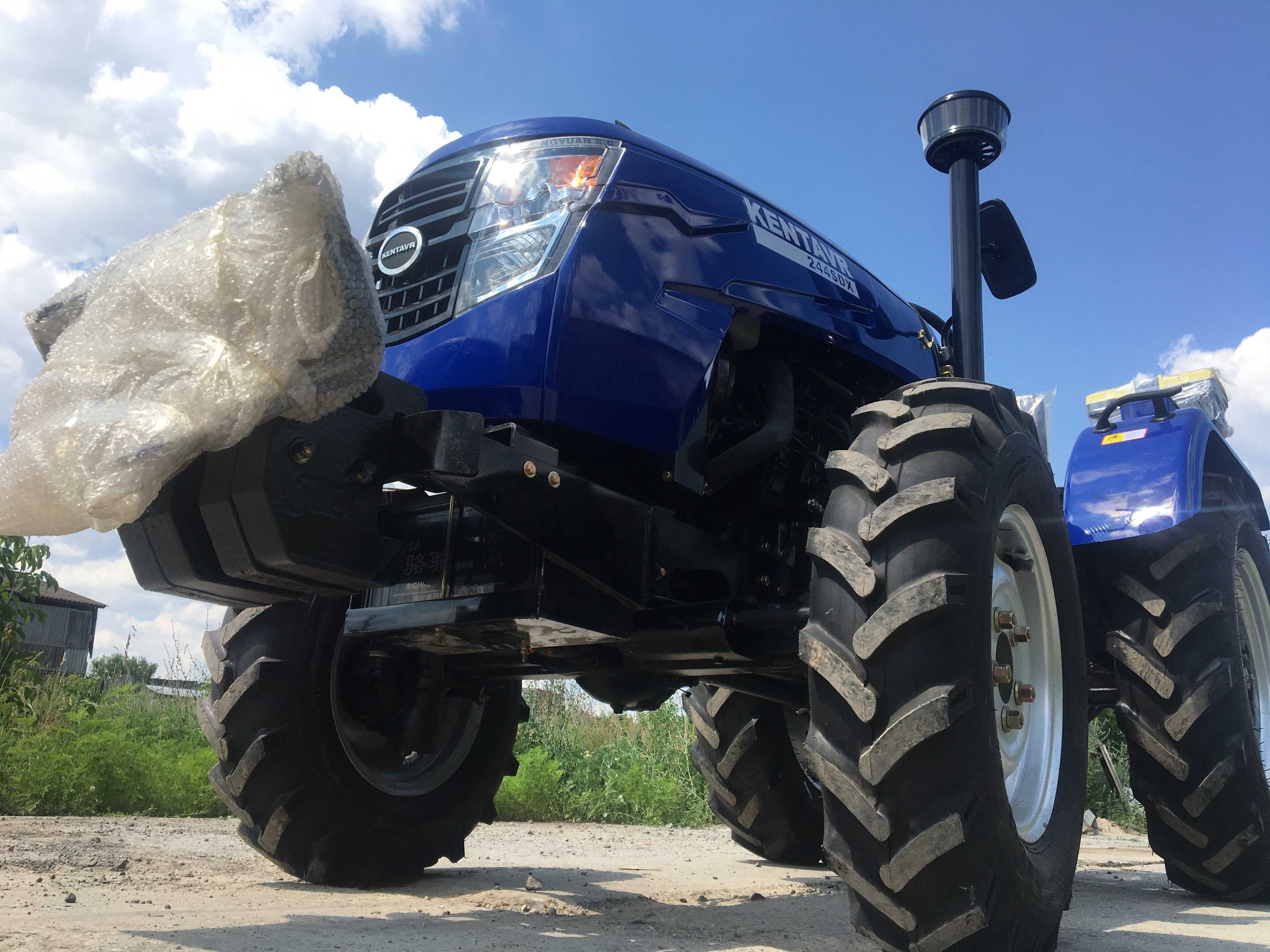 Мінітрактор KENTAVR 244 SDX 4х4 24к.с. Доставка БЕЗКОШТОВНА Кредит