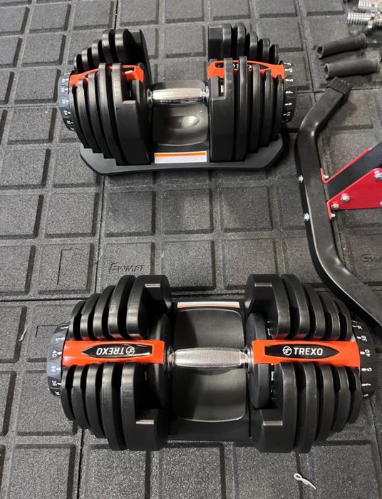 2 X 40 KG hantla hantle regulowane . super stan !!!