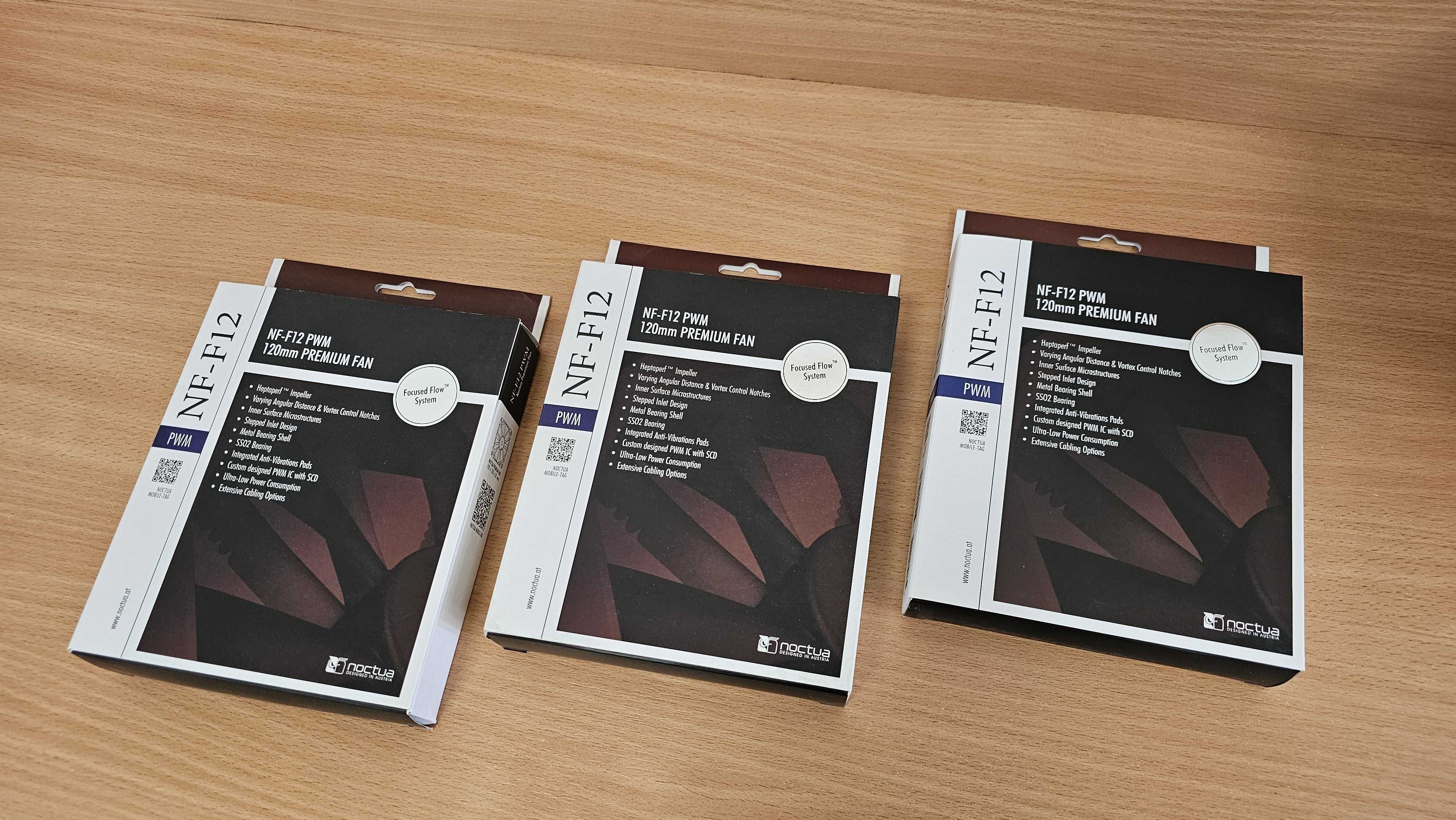 Wentylator Noctua NF-F12 PWM (3 szt.)