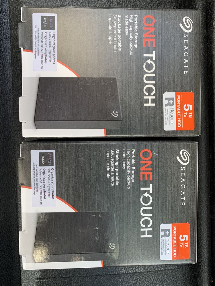 Зовнішній  HDD 5TB Seagate one touch