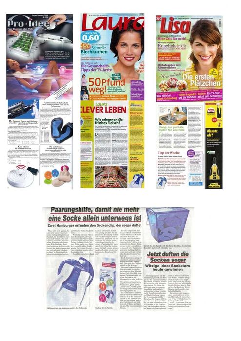 Meias órfãs ou desirmanadas  nunca mais - Clips SOCKSTAR vão à maquina