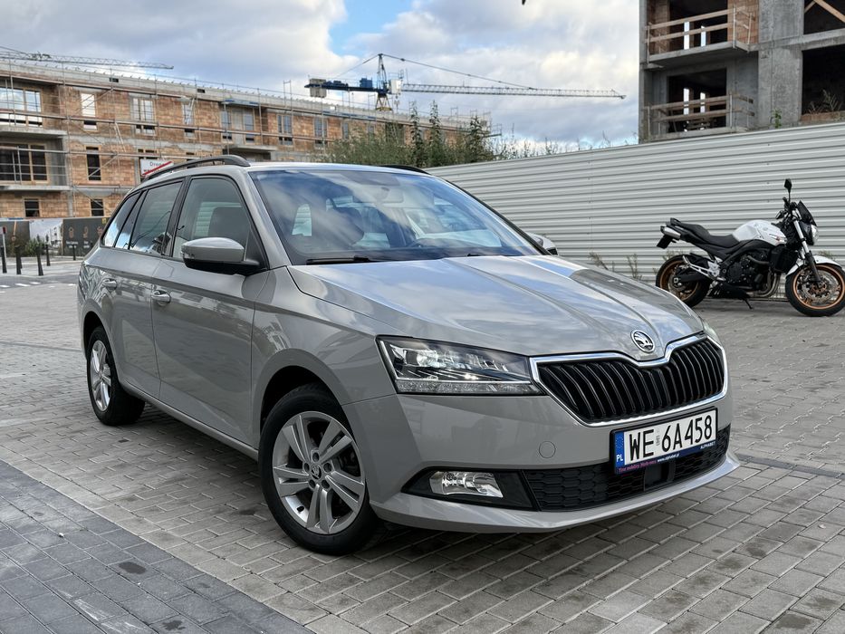 Skoda Fabia 2021/22 1.0 TSI 95 km Salon Polska BI-LED FV23%