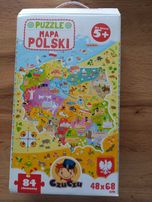 Puzzle Mapa Polski