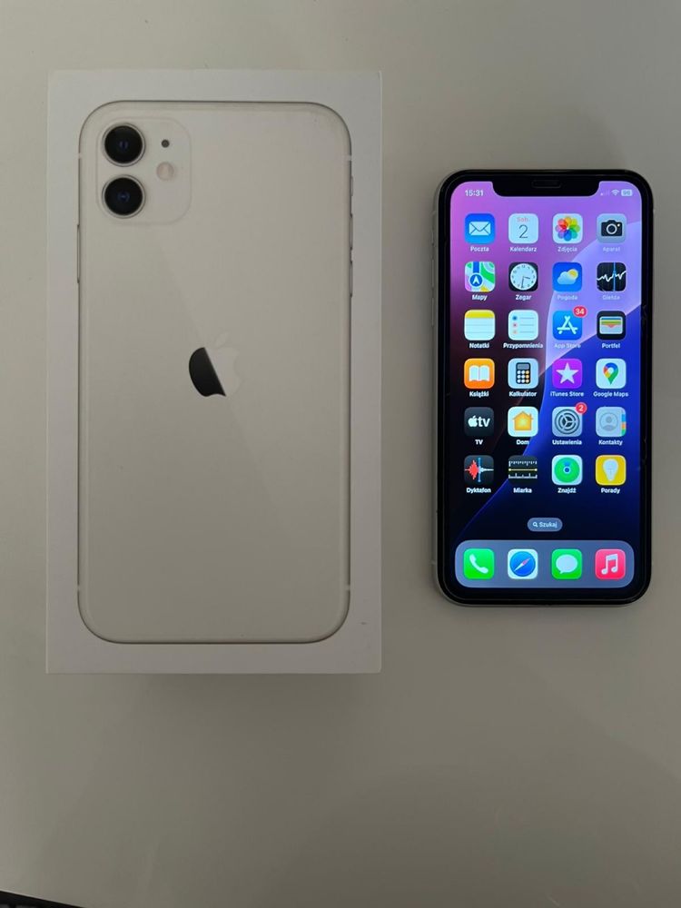 iPhone 11 128 GB biały