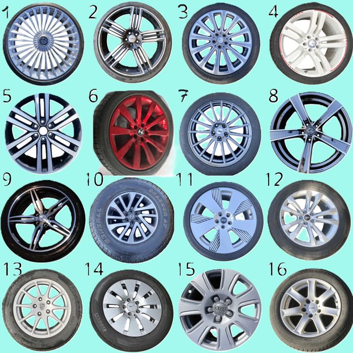 Felgi 15, 16, 17, 18, 19, 20, 22 cale! Mercedes, Audi, Bmw, Porsche !
