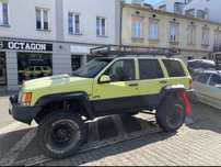Jeep ZJ AW4 longarm 7cali lift FOX koła 35 5.2 v8 z lpg
