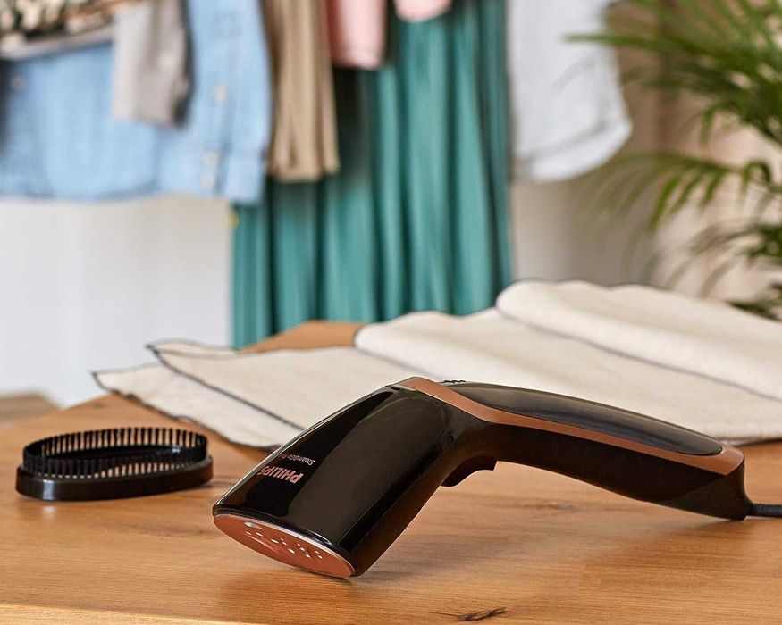 NOWA Parownica Ręczna Philips 1300W Steam&Go Plus System Antywapienny