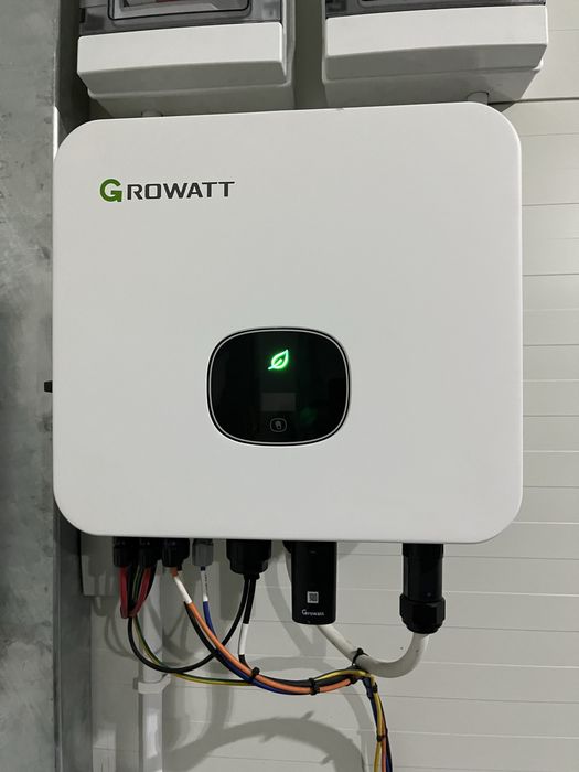 Falownik magazyn energi Growatt 10kw jak nowy fotowoltaika ongridd