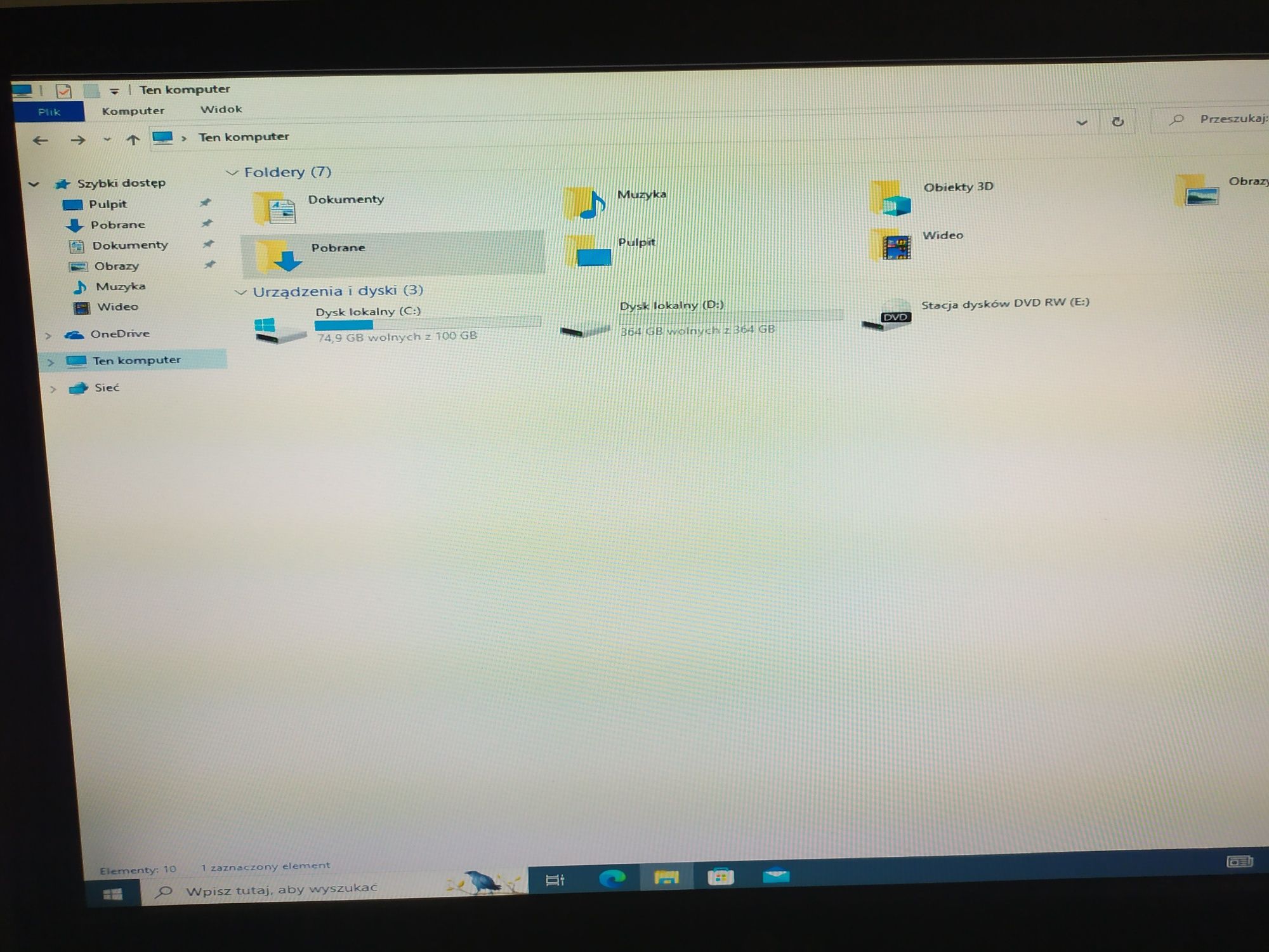 Komputer stacjonarny 4GB RAM, Dysk 512MB