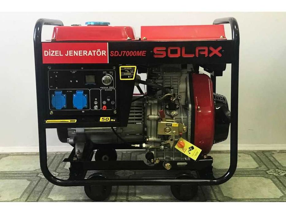 Дизельный генератор SOLAX SDJ7000ME 5 кВт