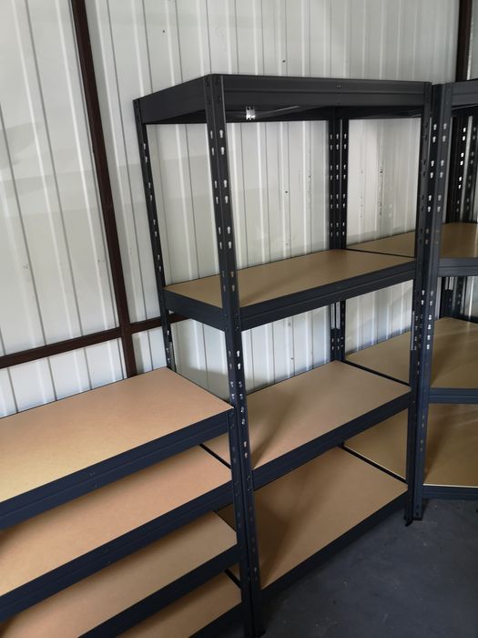 Regał Warsztatowy Zatrzaskowy na Nity 180x120x45 cm 4P/360 kg