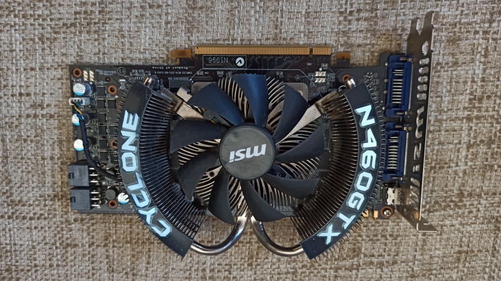 Karta graficzna MSI N460GTX Cyclone 768D5 OC Edition