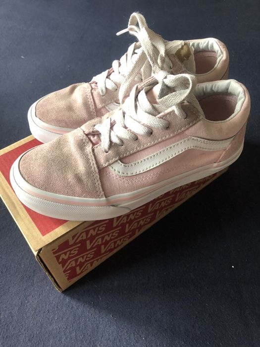 Oryginalne trampki tenisówki do szkoły VANS OLD SKOOL 32 Suede