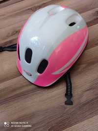 Kask dziewczęcy rower/rolki