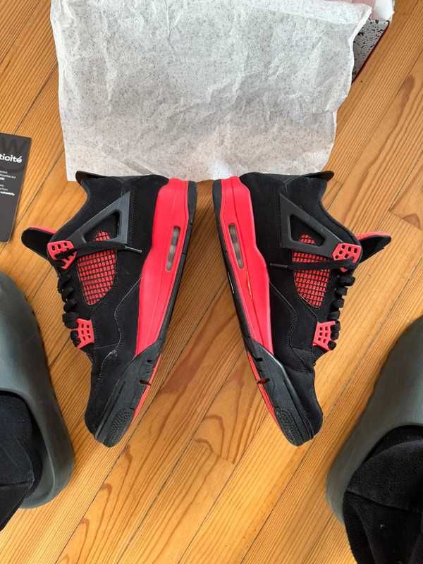 Jordan 4 Retro Red Thunder EU.39