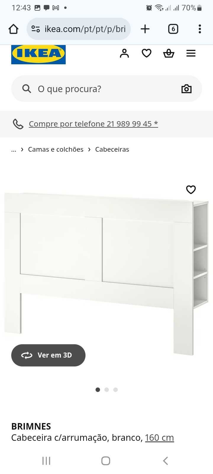 Cama com uma cabeceira, e mais duas comodas laterais