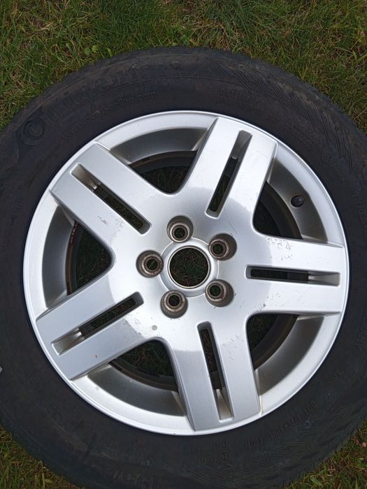 5x Alufelga Volkswagen 15" 5x100
