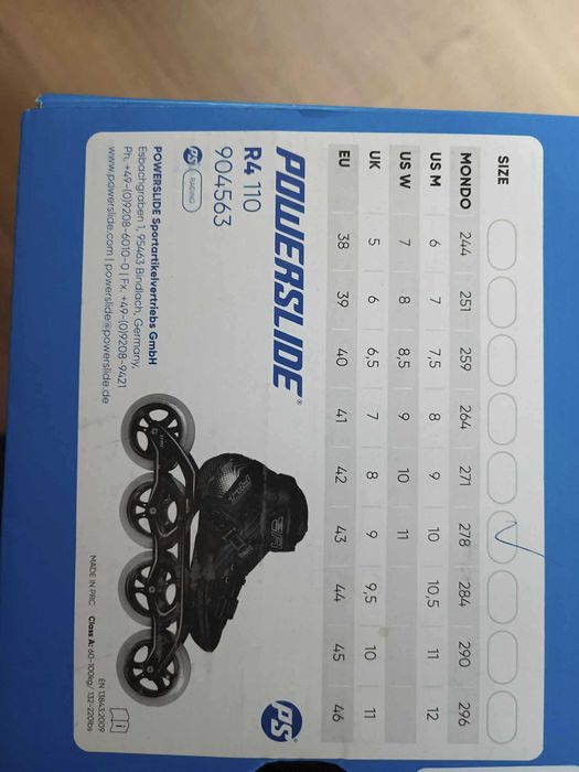 Powerslide r4 110 rolki do jazdy szybkiej r43