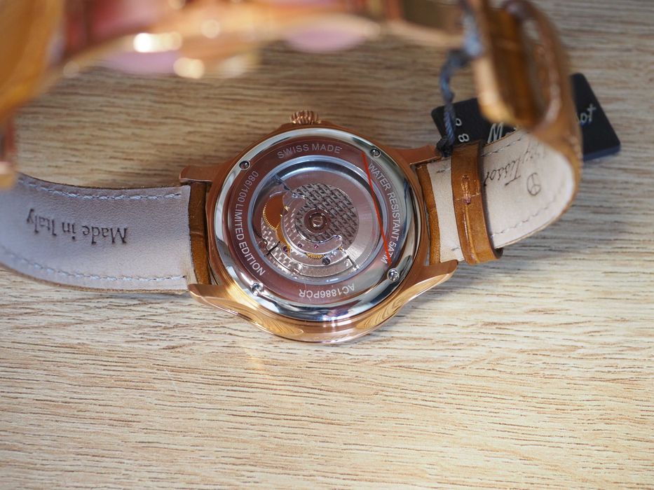 Mathey-Tissot Edmond Gold LIMITED EDITION 86/100 zegarek automatyczny