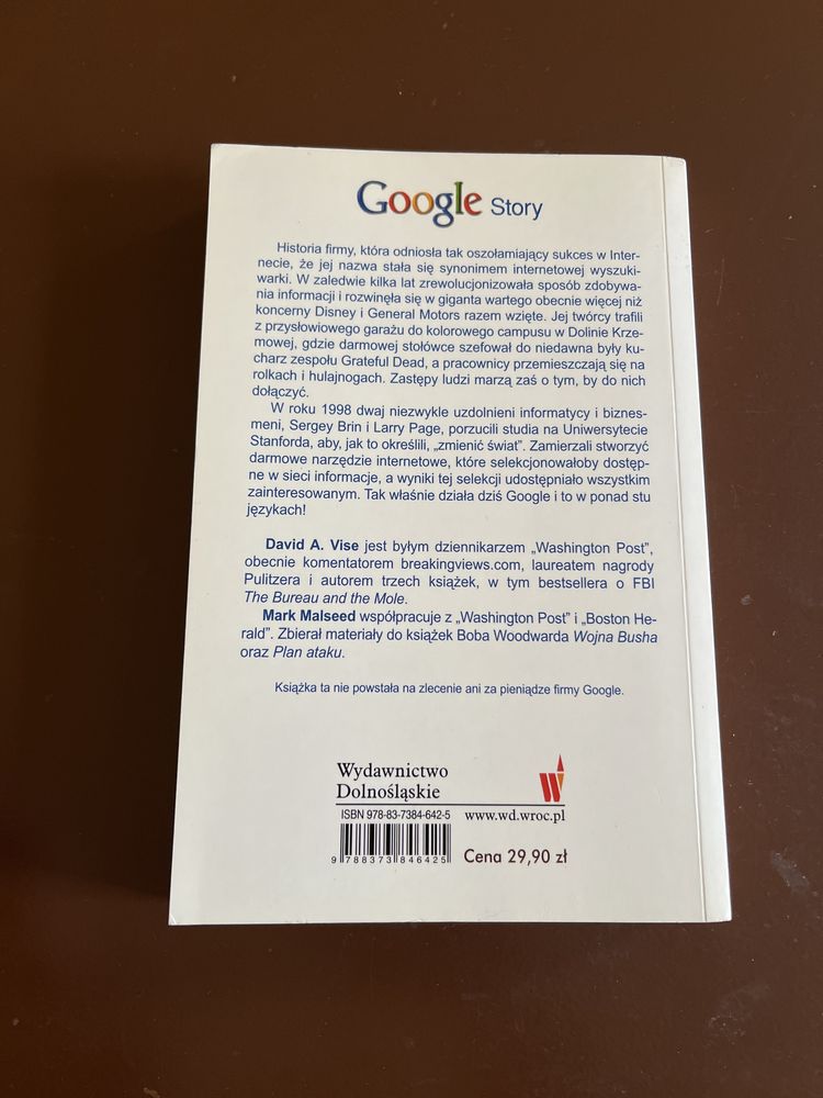 Google Story, David A. Vise, Mark Malseed