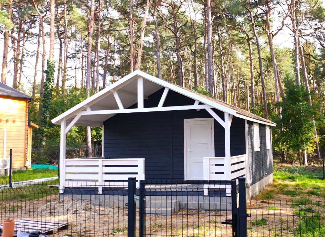 Domek letniskowy drewniany 35m2 5x7