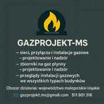 Sieci/przyłącza/instalacje/zbiorniki gazowe/wod-kan: projekt + nadzór