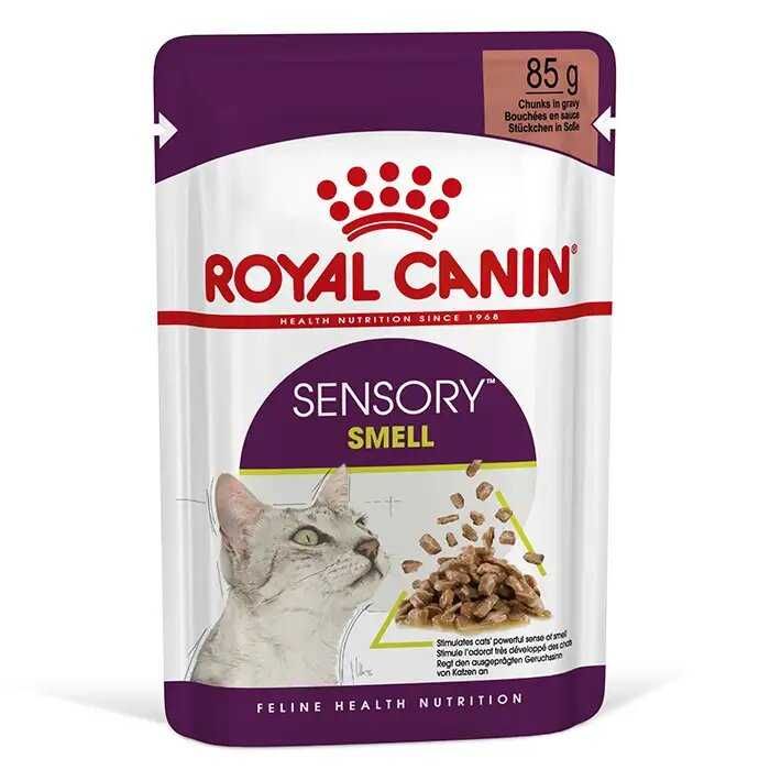 Royal Canin Sensory Smell in Gravy для вибагливих котів в соусі 85г