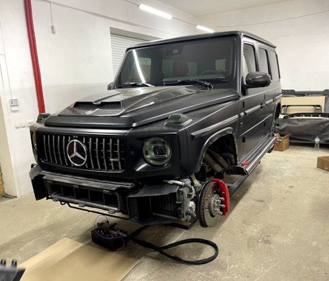 Обвес Mercedes Benz W463A W464 G class Brabus Widestar G500 G63