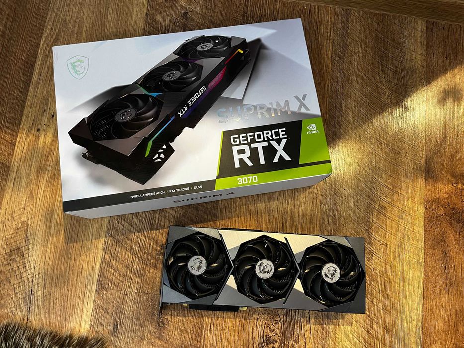 Karta Graficzna MSI RTX 3070 SUPRIM X 8GB GDDR6