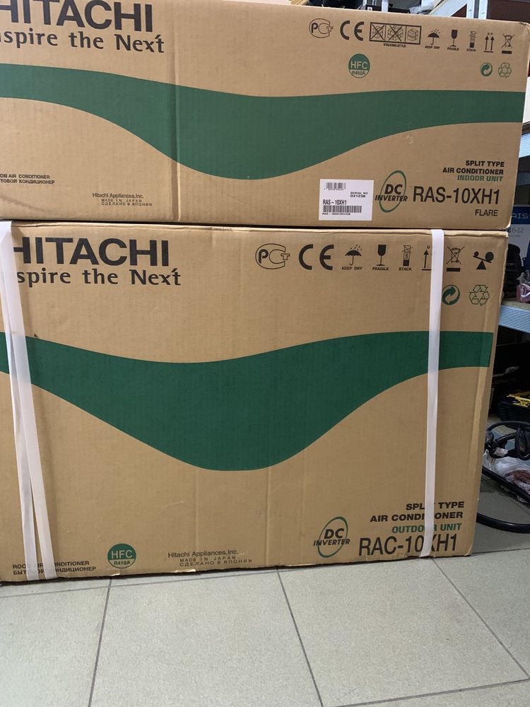 Кондиціонер HITACHI RAS-10 XH 1 (RAC-10 XH 1)