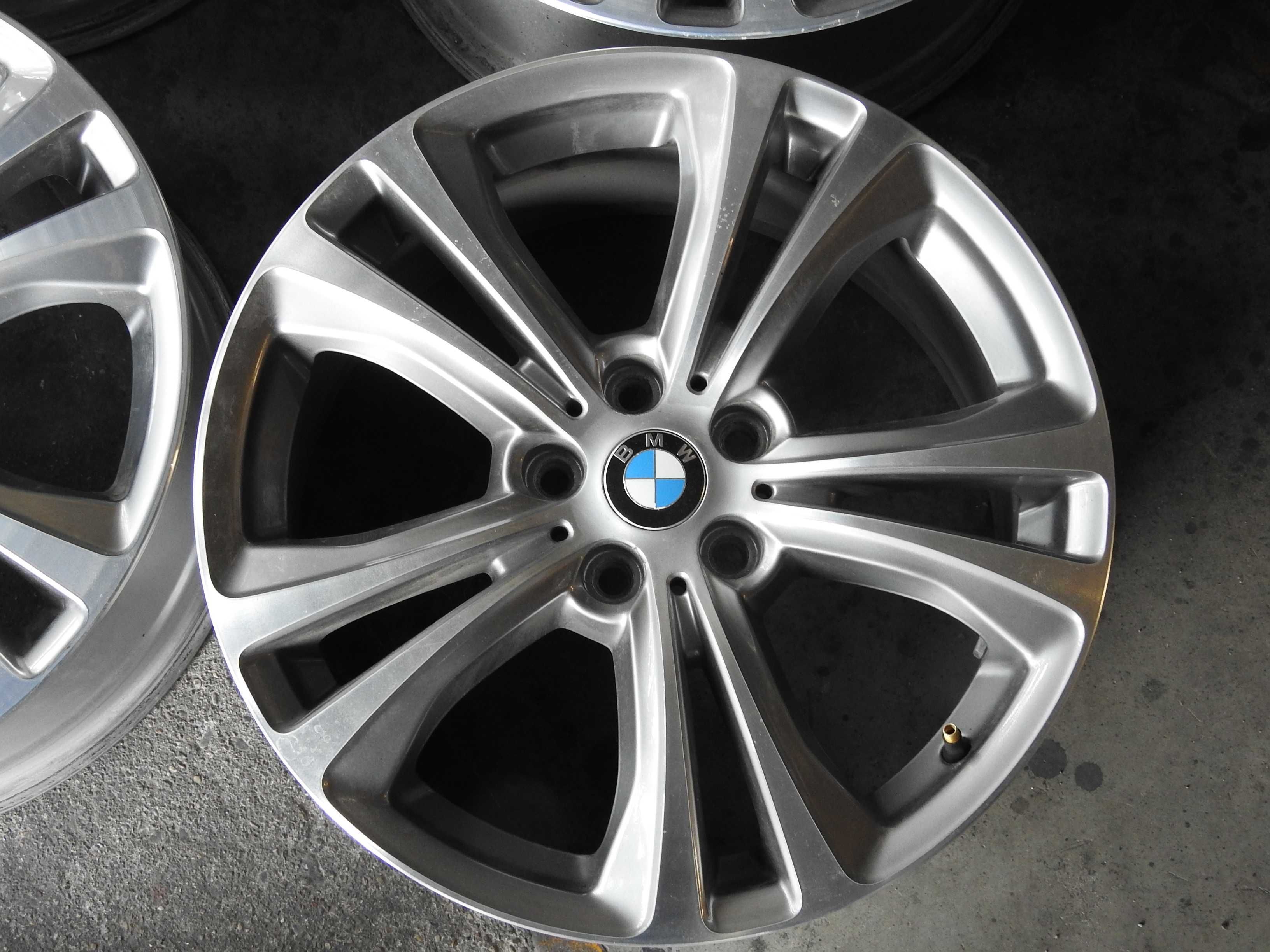 4xALUFELGI BMW 18" 5X112 ET51 7,5J stan BDB TPMS  Polerowane+Szary