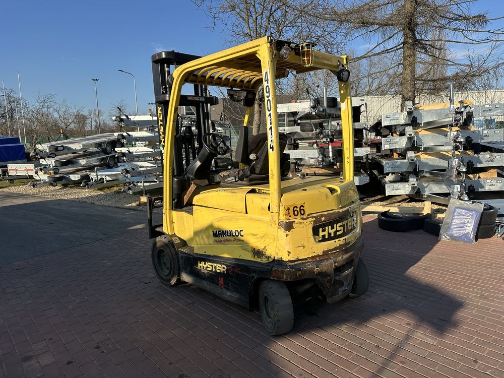 Wózek widłowy Hyster 2,5t elektryczny 2015 rok FV