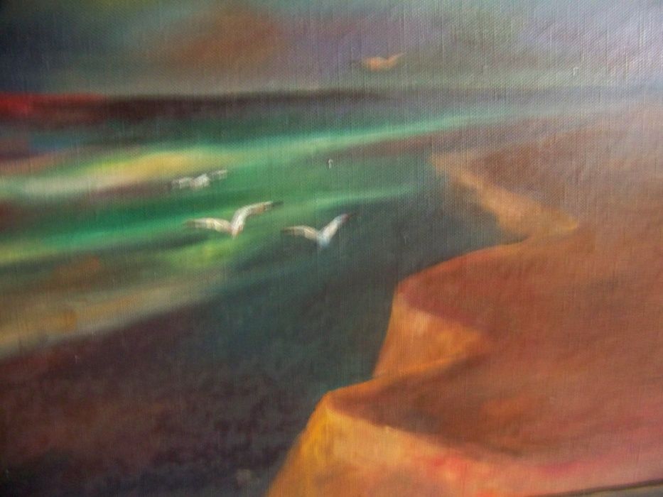 Картина Сутковский шторм на море холст, масло 1036 х 87
