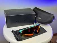 Sportowe okulary bezramkowe Oakley EVZero UV 400 kat. 3 ultralekkie!
