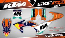 Наклейки KTM EXC XC-W XCW SX SXF SMC 125 250 300 450 Ендуро Супермото
