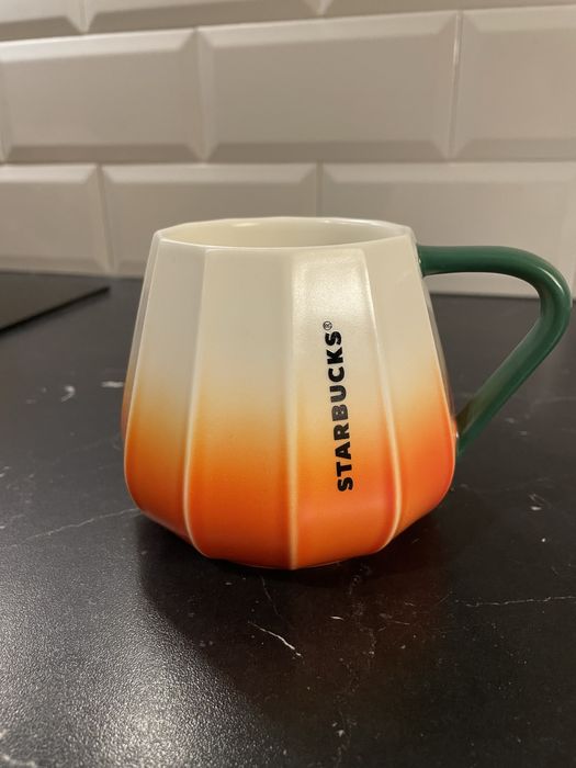 Kubek Starbucks - jesień, dynia, Halloween