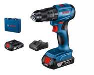Bosch GSB 185-LI Wiertarko-wkrętarka Udarowa 18V Zestaw 2x2.0Ah