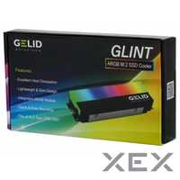 Радіатор охолодження Gelid Solutions GLINT ARGB M.2 2280 SSD (M2-RGB-0