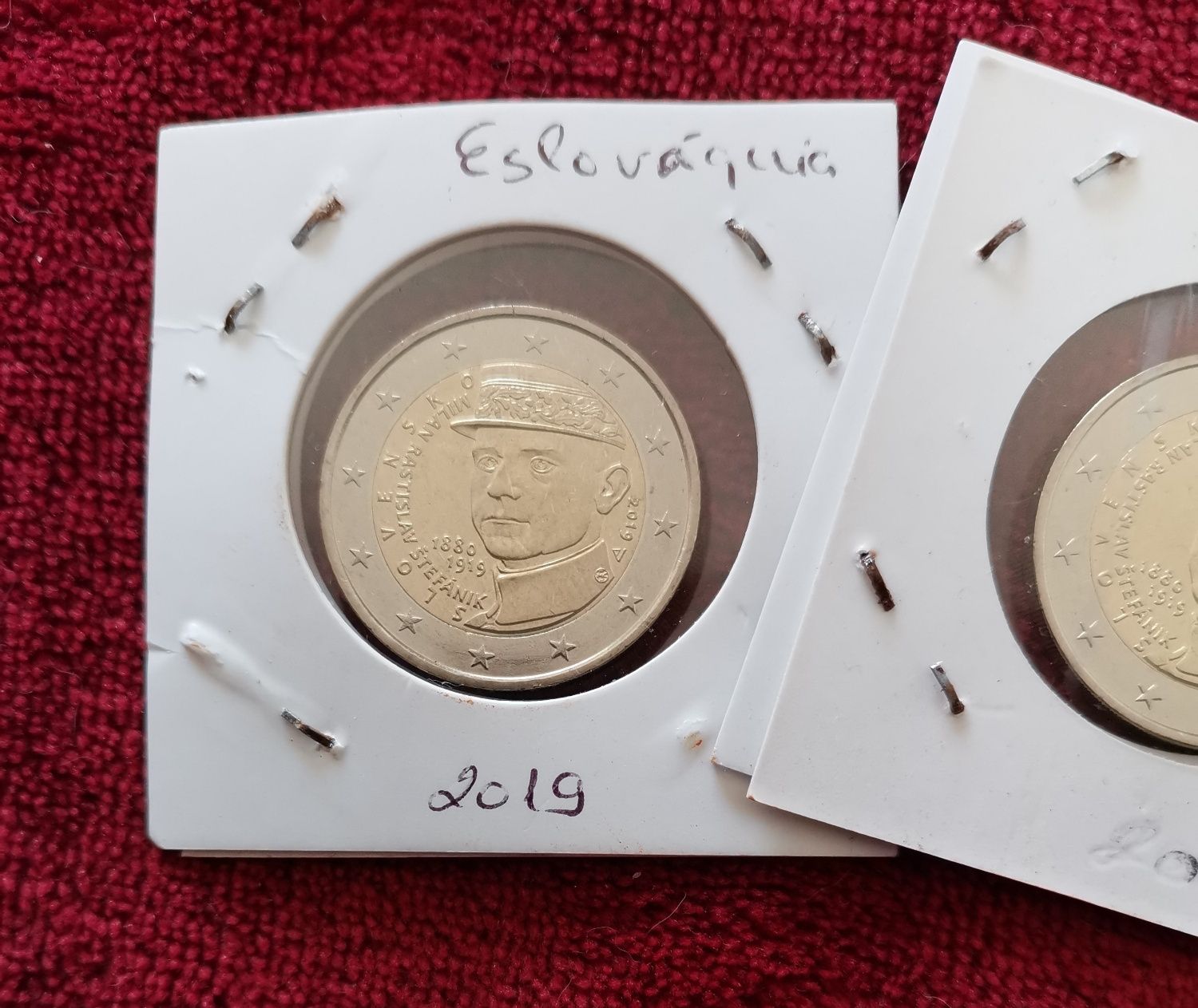Moeda UNC - comemorativa 2€ - Eslováquia 2019