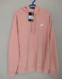 Bluza męska Nike Sportswear Club Fleece różowa BV2654