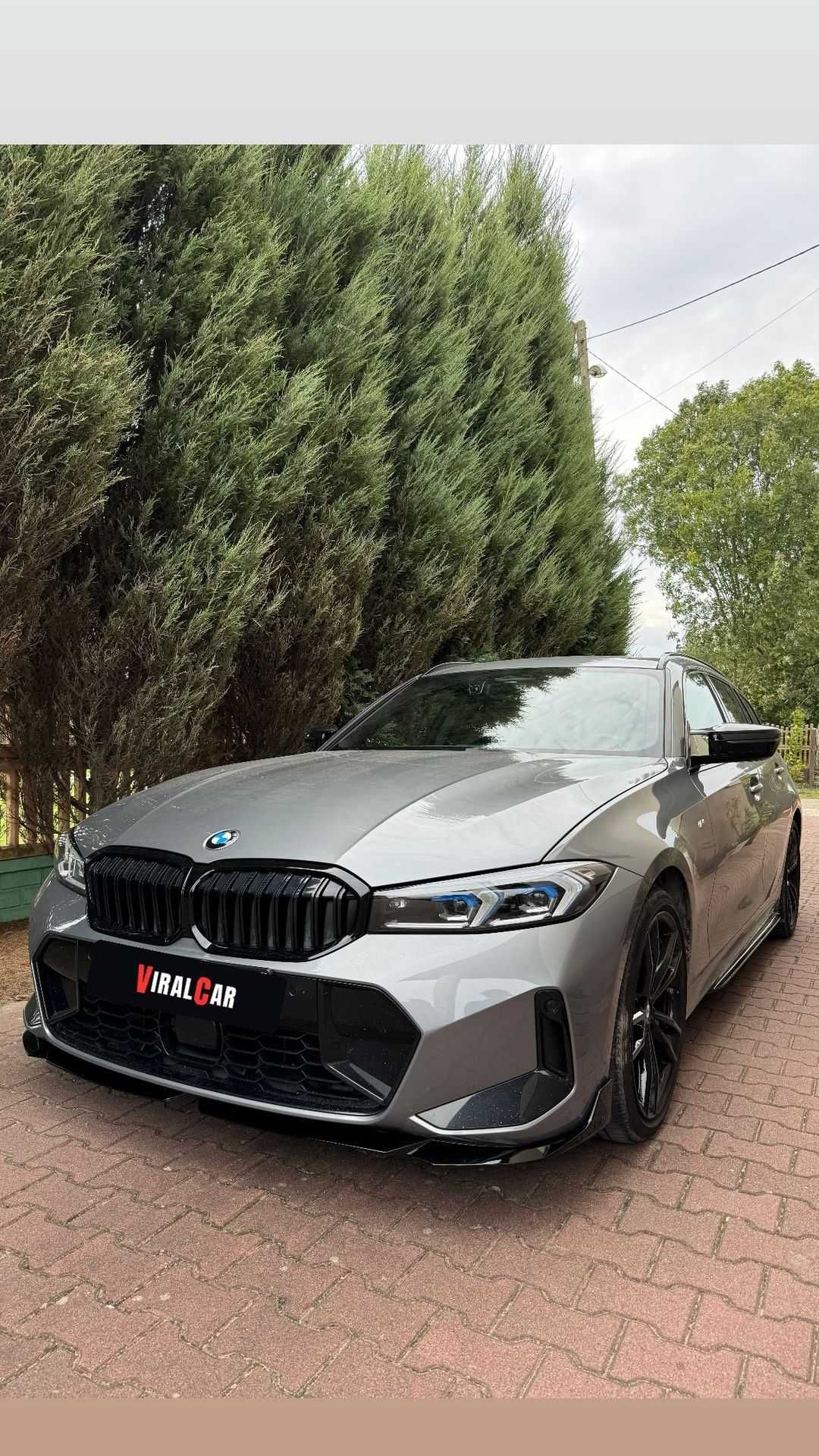 Dokładka Zderzaka Splitter MP BMW G20 G21 LCI CZARNY POŁYSK