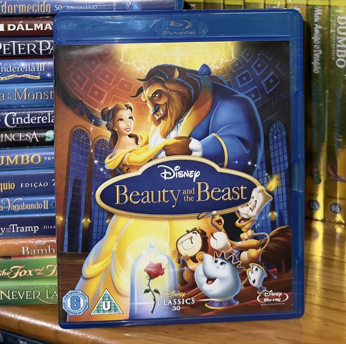 Filme Bluray “Beauty and The Beast” - Áudio e Legendas PT-PT  - Disney