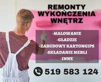 Remonty i wykończenia