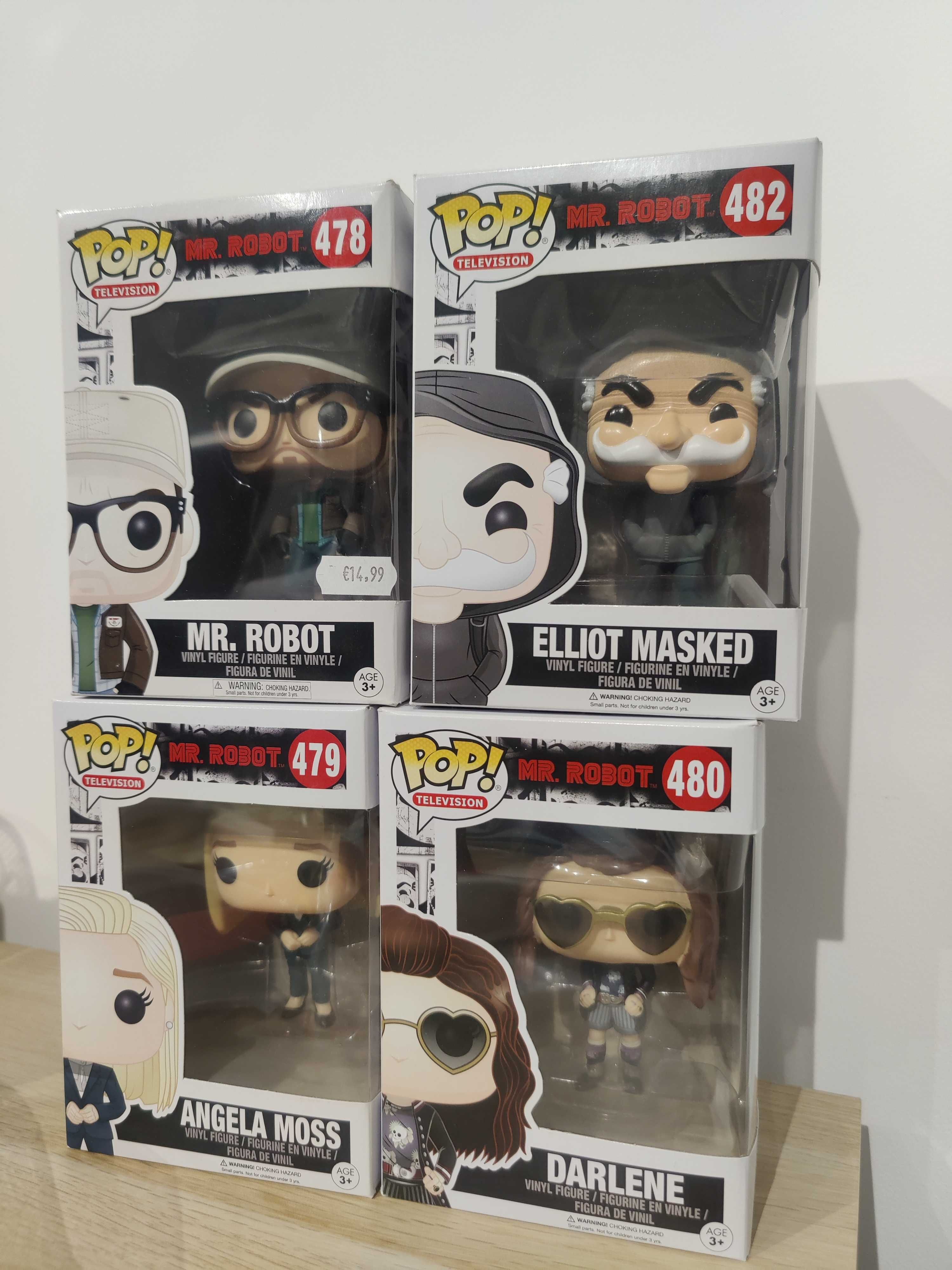 Funko POPs Mr Robot