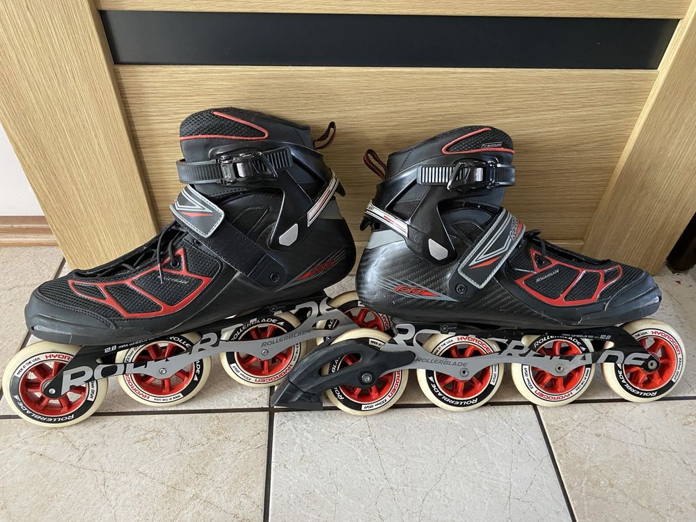 Rolki do jazdy szybkiej Rollerblade Tempest 100 r. 47 carbon