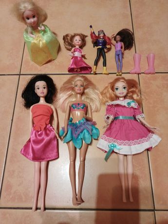 Zestaw komplet lalki Barbie, Anna Kraina Lodu, Mattel